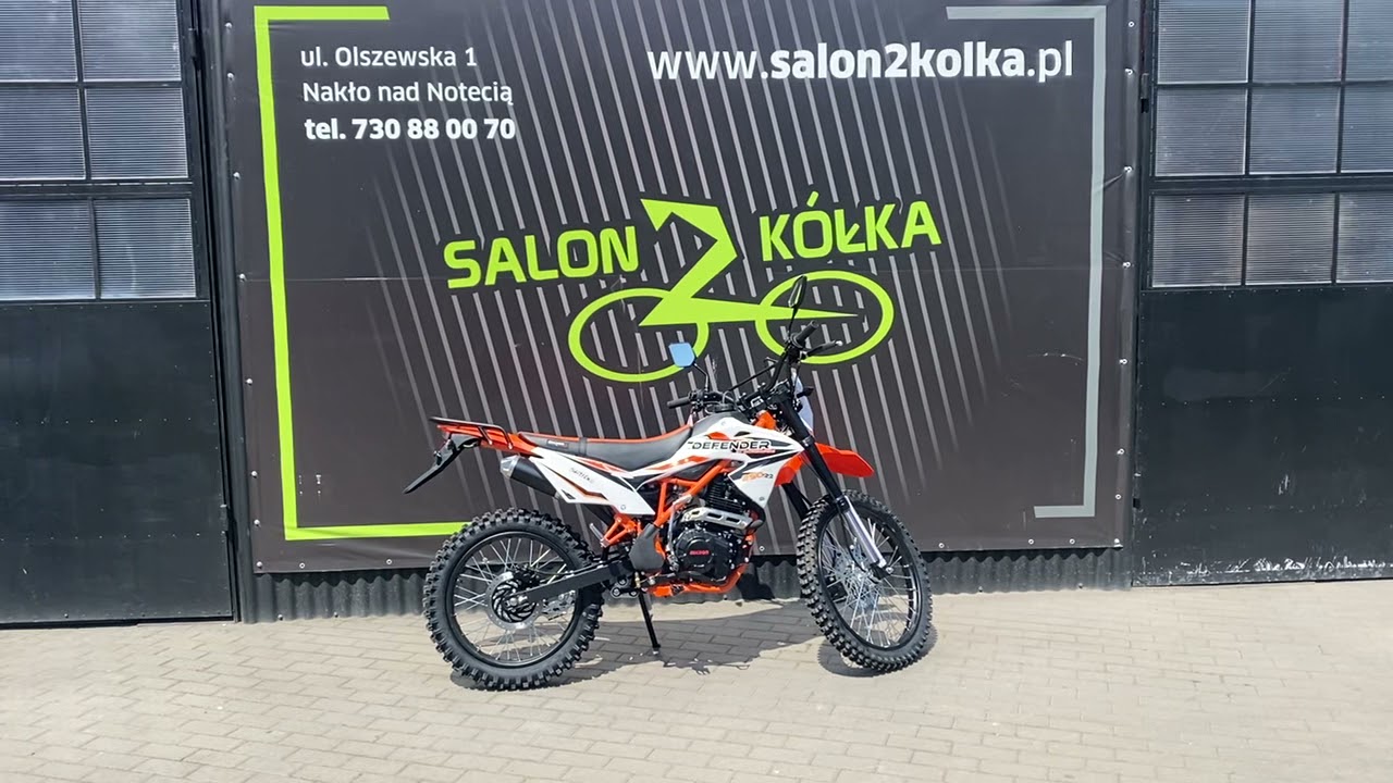 Cross Mikilon 250CC Deffender 250 - prezentacja i uruchomienie #salon2kolka