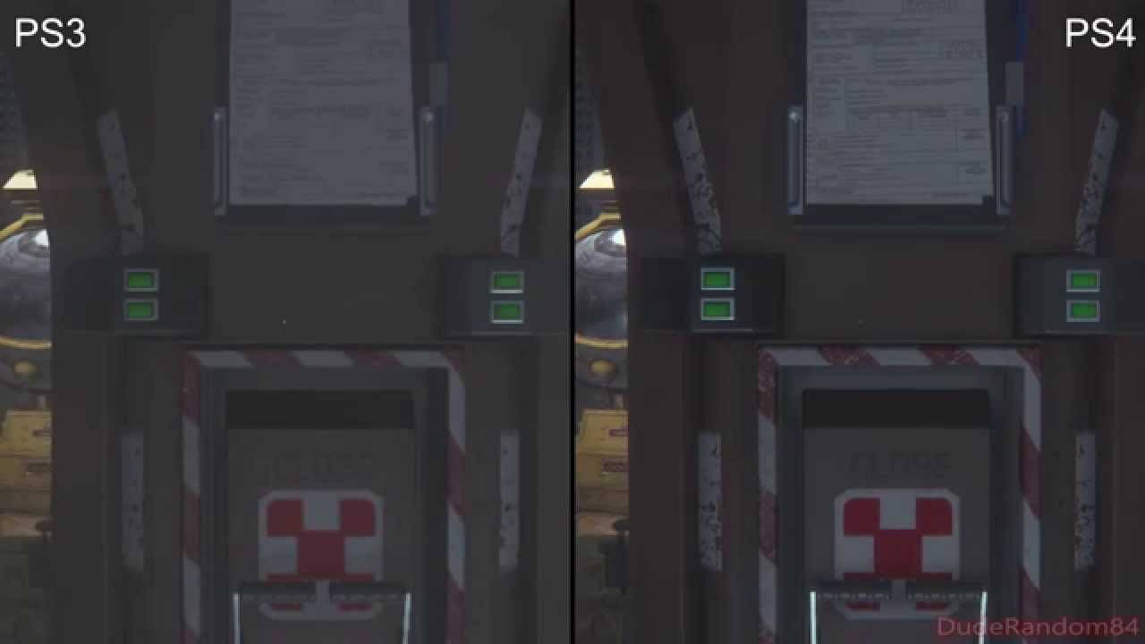 Alien Isolation PS4 Vs PS3 Graphics Comparison