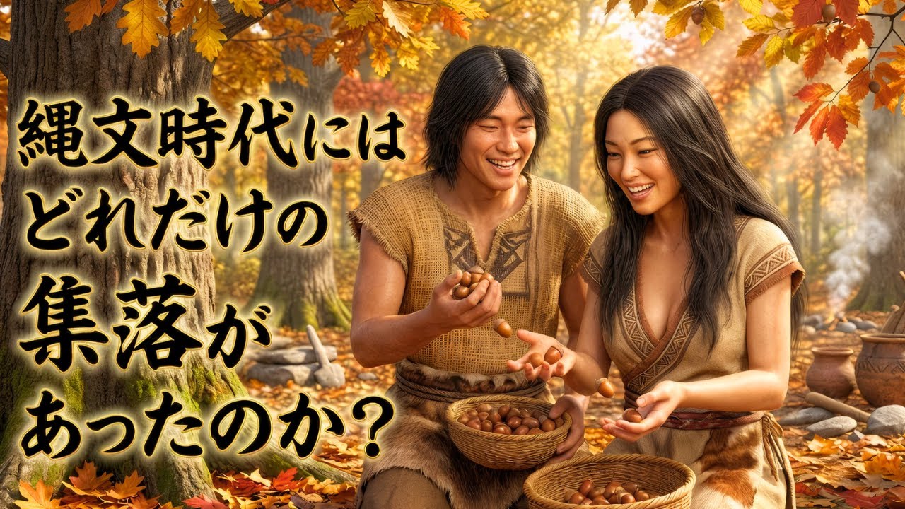 日本史 寝落ち 🌙 縄文時代に人口90%東日本!? 隠された分布の驚愕真実