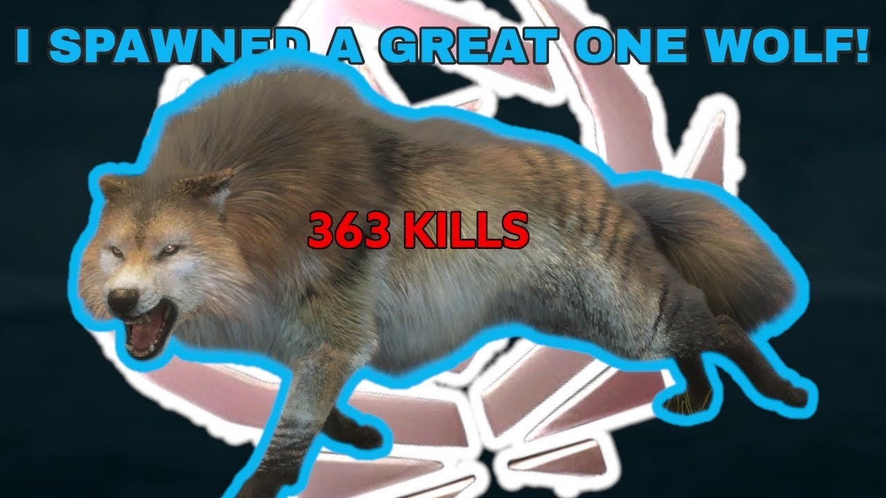 I spawned the GREAT ONE GRAY WOLF! The Hunter Call Of The Wild