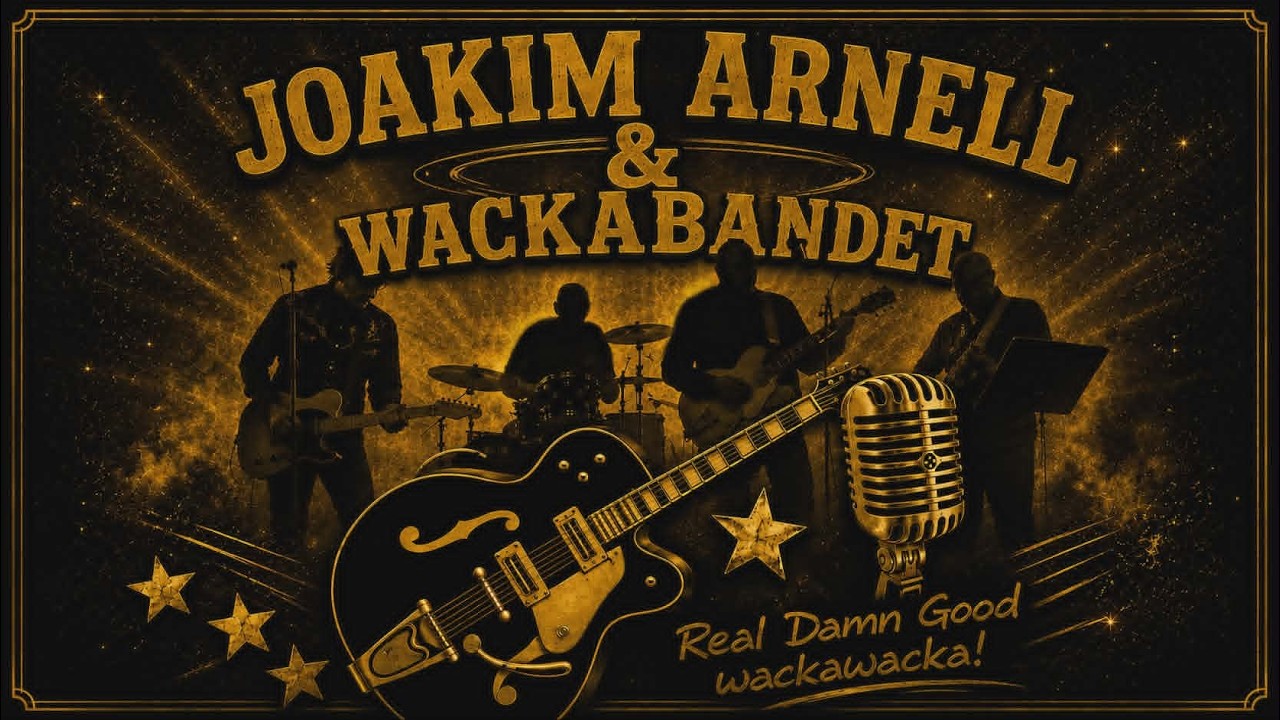 Joakim Arnell, Frank Liestam & WackaBandet - Promised Land / Skenshyttan 2023
