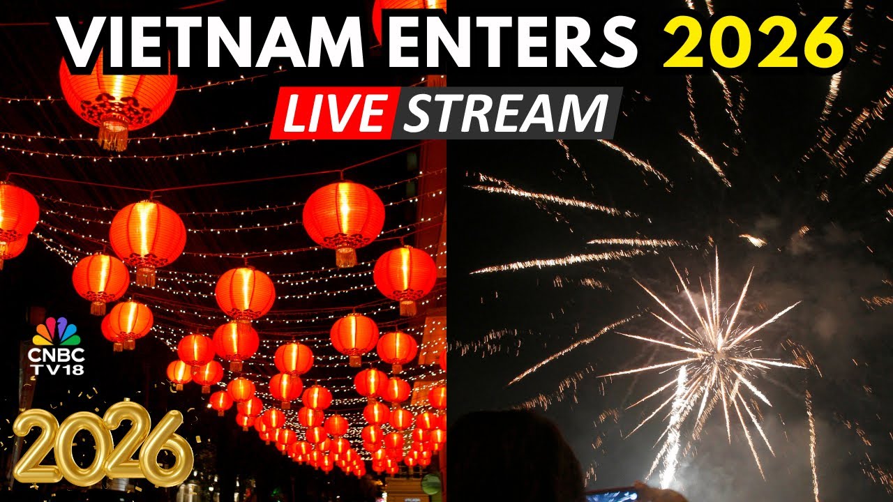 Vietnam New Year 2026 Celebration LIVE: New Year's Eve Countdown | Vietnam Enters 2026 | Hanoi |N18G