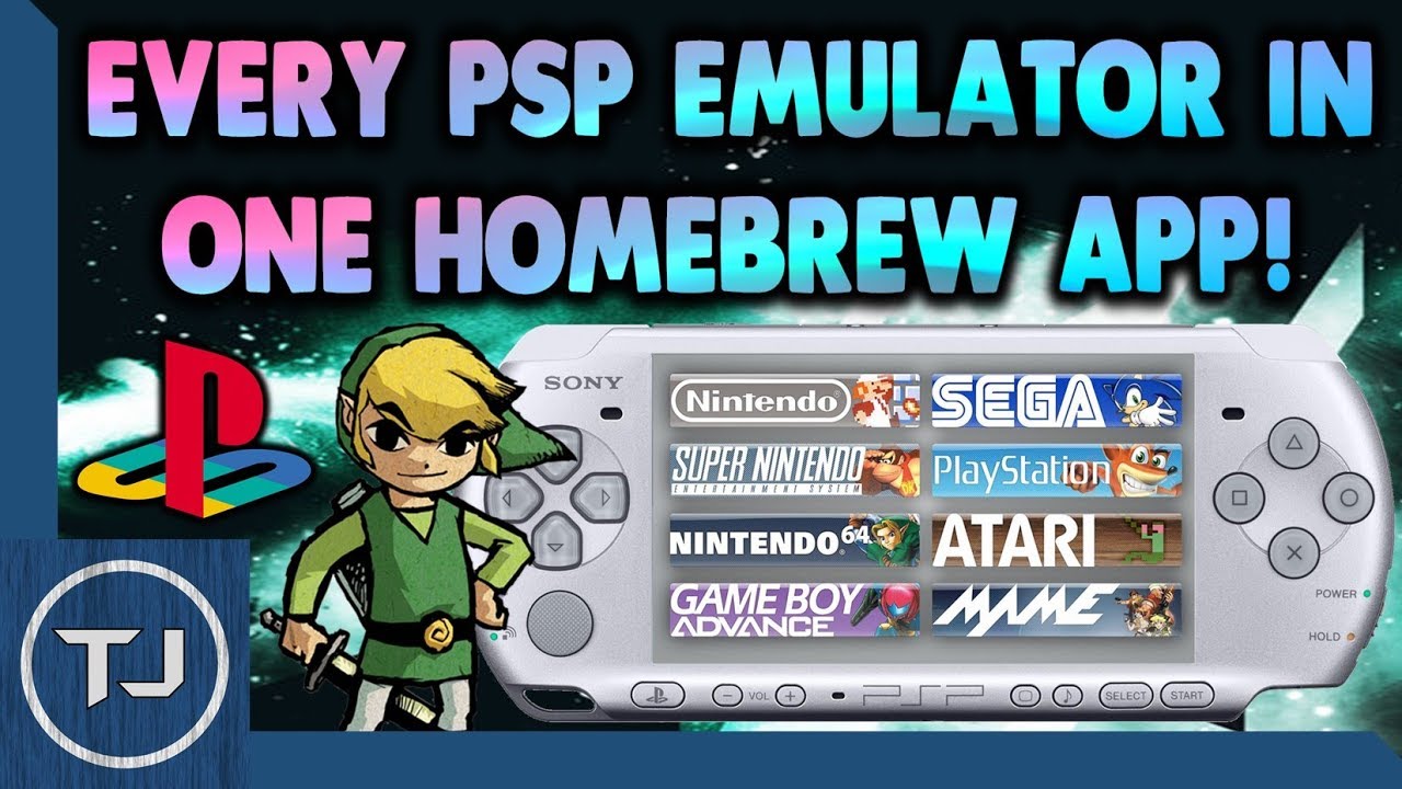 Все эмуляторы PSP в одном Homebrew-приложении!