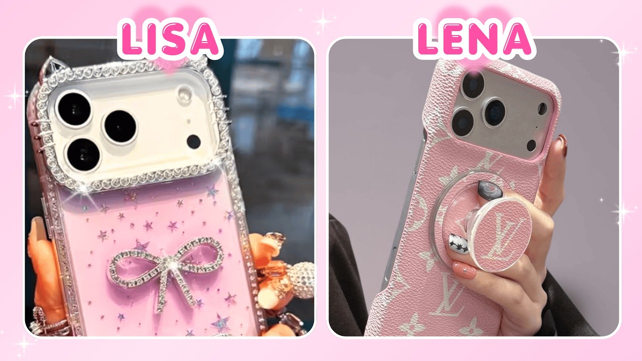 LISA OR LENA 💎 || luxury edition - choose wisely! || #lisa #lena #fashion #viral #luxury 👑💗