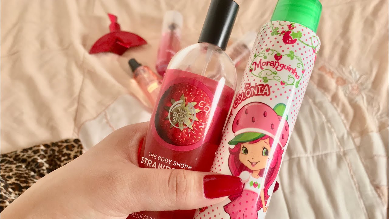 PERFUMES DE MORANGO 🍓 | nota em destaque