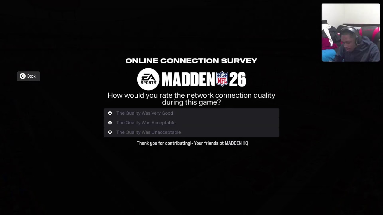 BWMB Madden 26 Regs Week 1