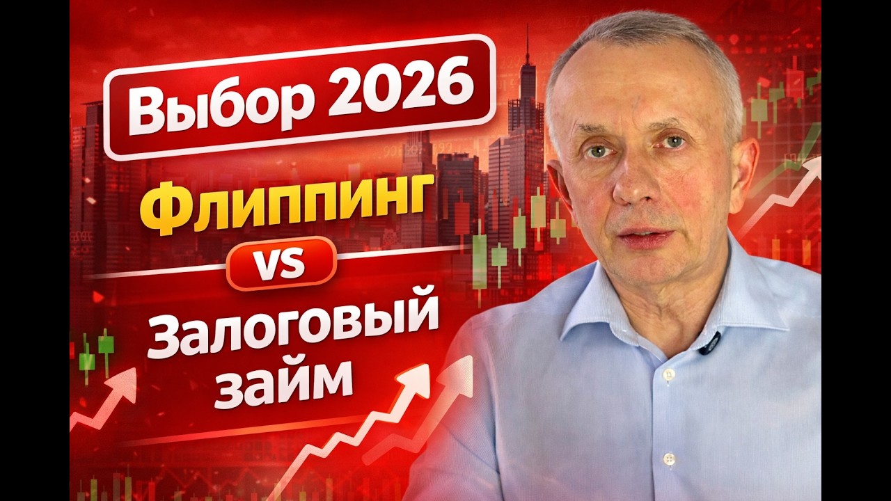 Сравнение привлекательности флиппинга и займа под залог для инвестора в  2026 году