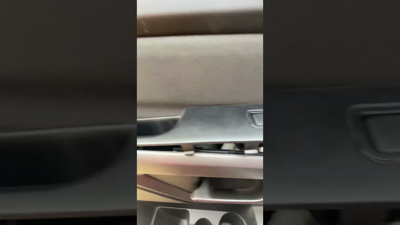 2015 Nissan Titan rear door panel removal for access to window motor replacement