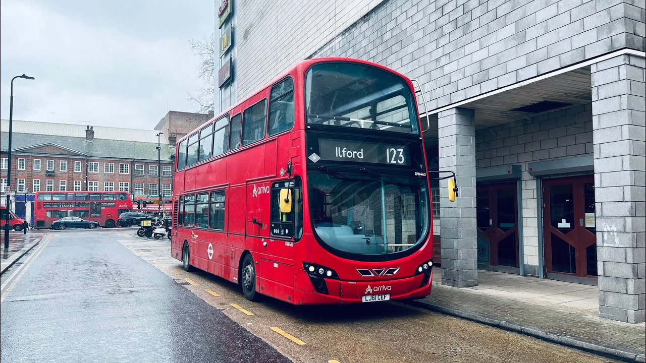 [FRV] Route 123: Ilford - Wood Green // London Wright Gemini 2 VDL DB300