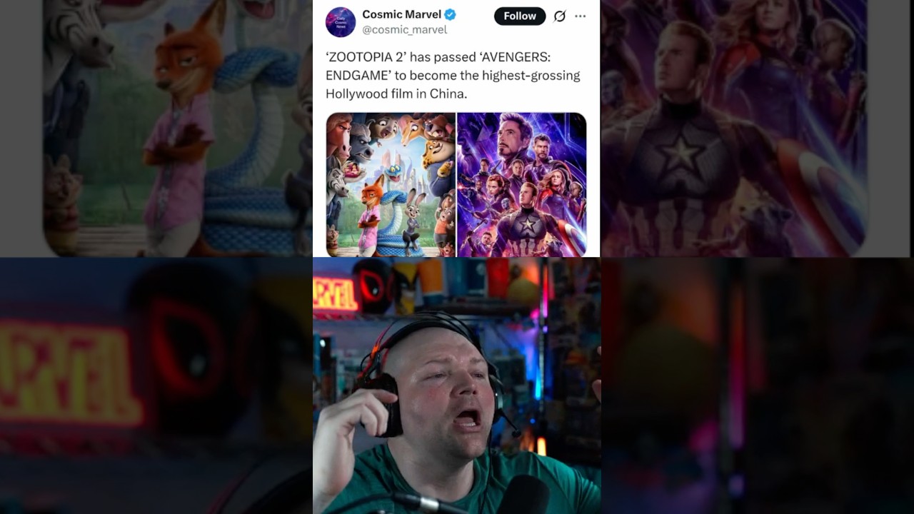 Zootopia 2 beats Avengers endgame at the box office 🚨