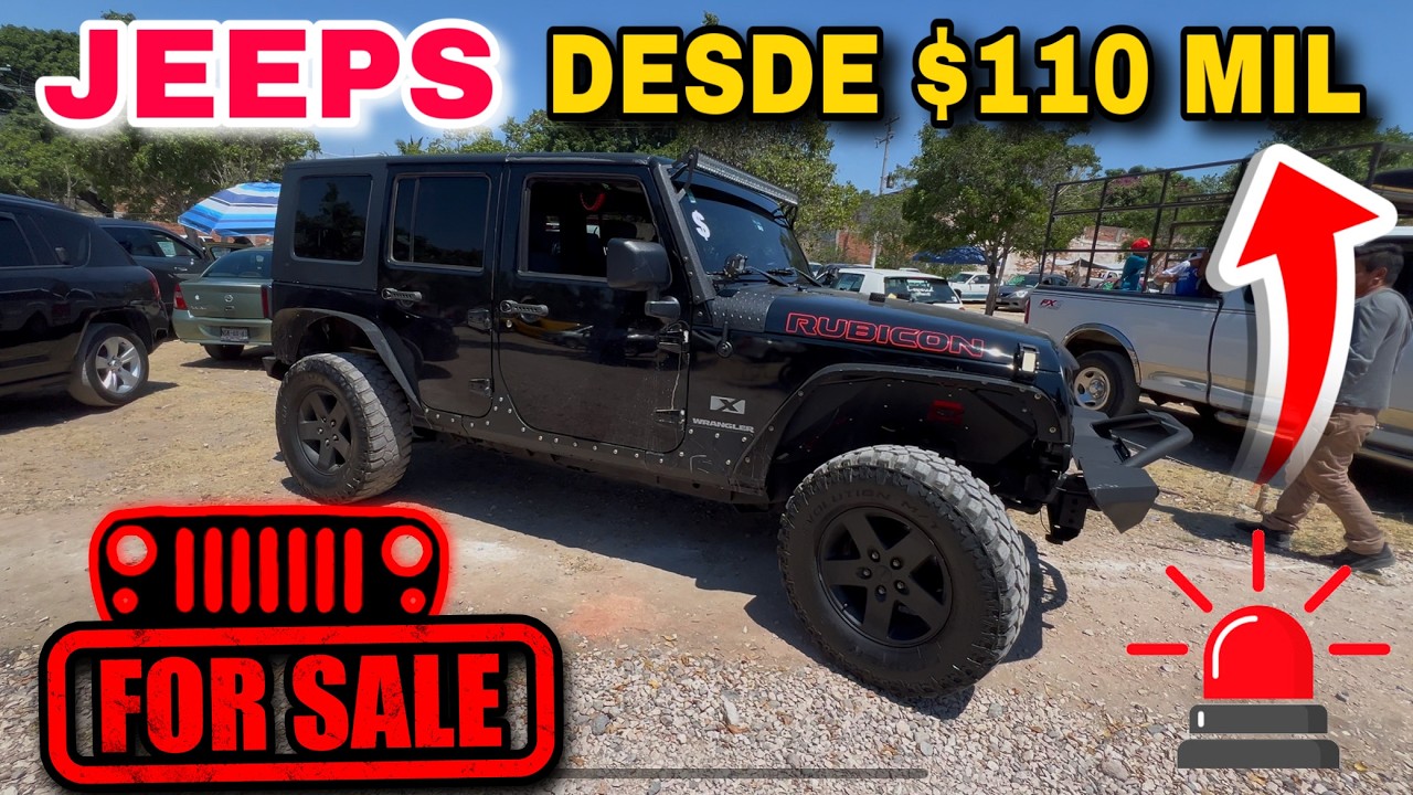JEEP RUBICON, CHEROKEE, COMPASS en venta Tianguis de autos Cuautla Camionetas 4x4 en venta en 🇲🇽