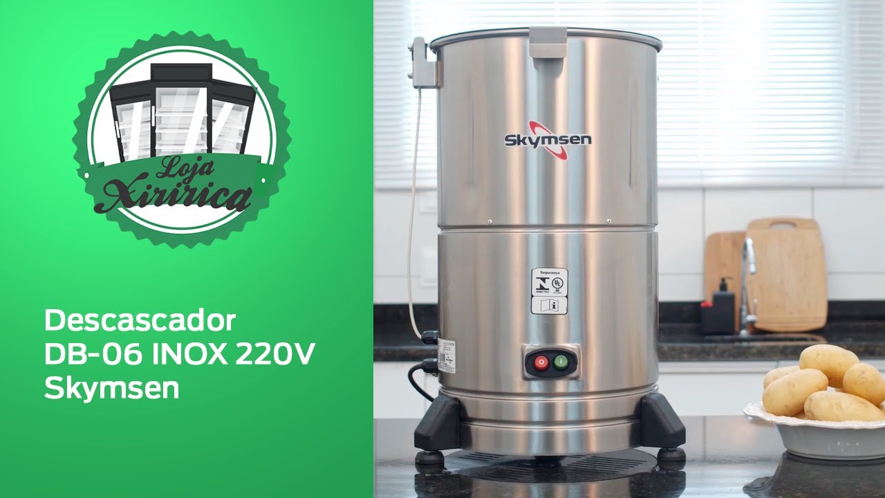 Descascador DB-06 INOX 220V Skymsen