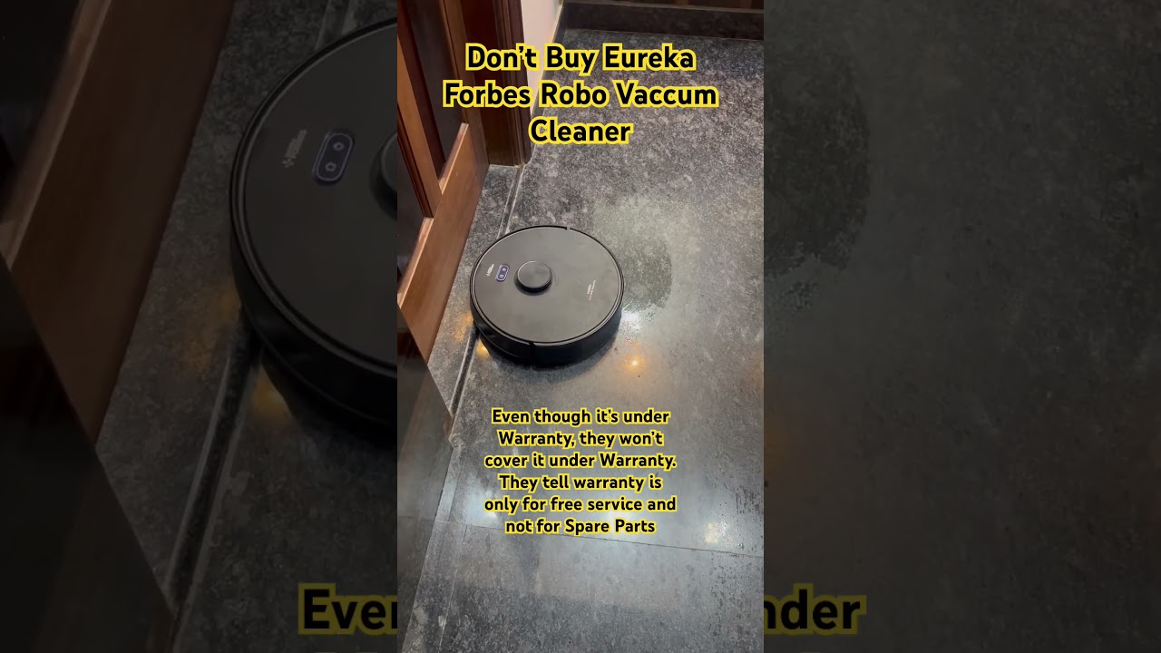 Don&rsquo;t Buy Eureka Forbes Robo Vaccum Cleaner | Worst Product Ever