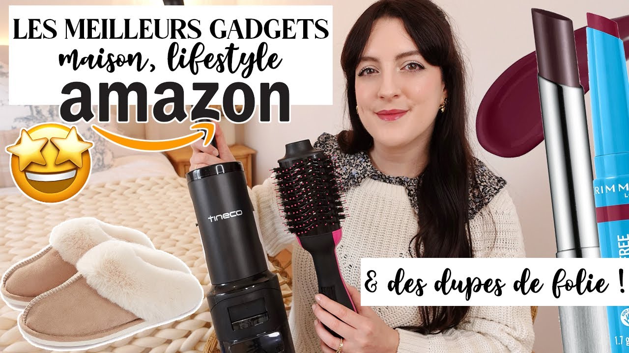 Des nouveaux GADGETS dont je ne me passe pas (sur AMAZON) ✨👍🏻 LIFESTYLE, MAISON & des petits prix 🥳
