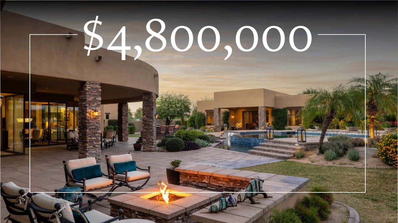 Private 2-Acre Pinnacle Peak Estate Tour in North Scottsdale