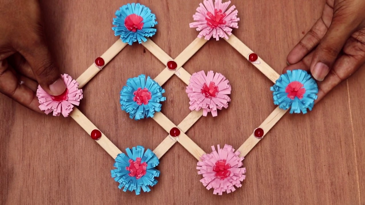Ice cream stick craft idea