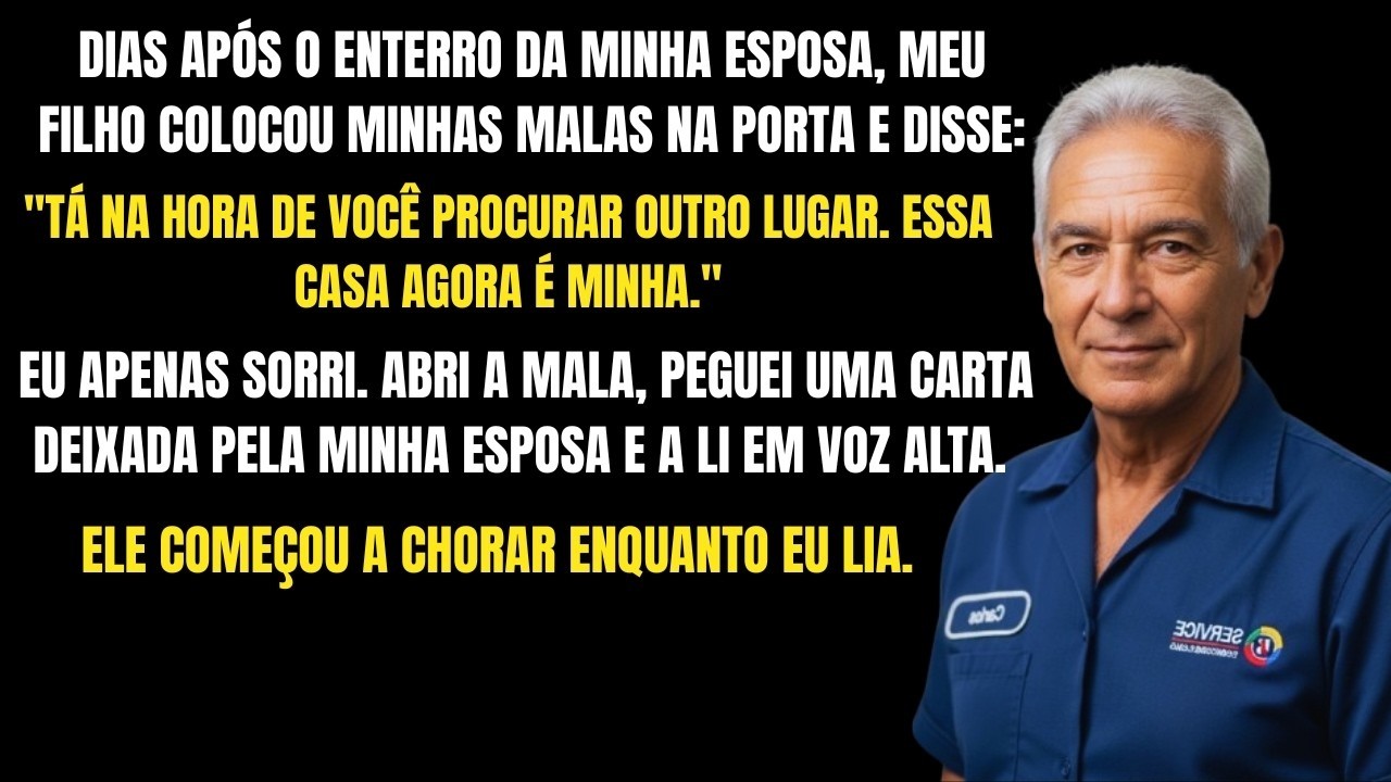 APÓS A MORTE DA MINHA ESPOSA, MEU FILHO DISSE: 