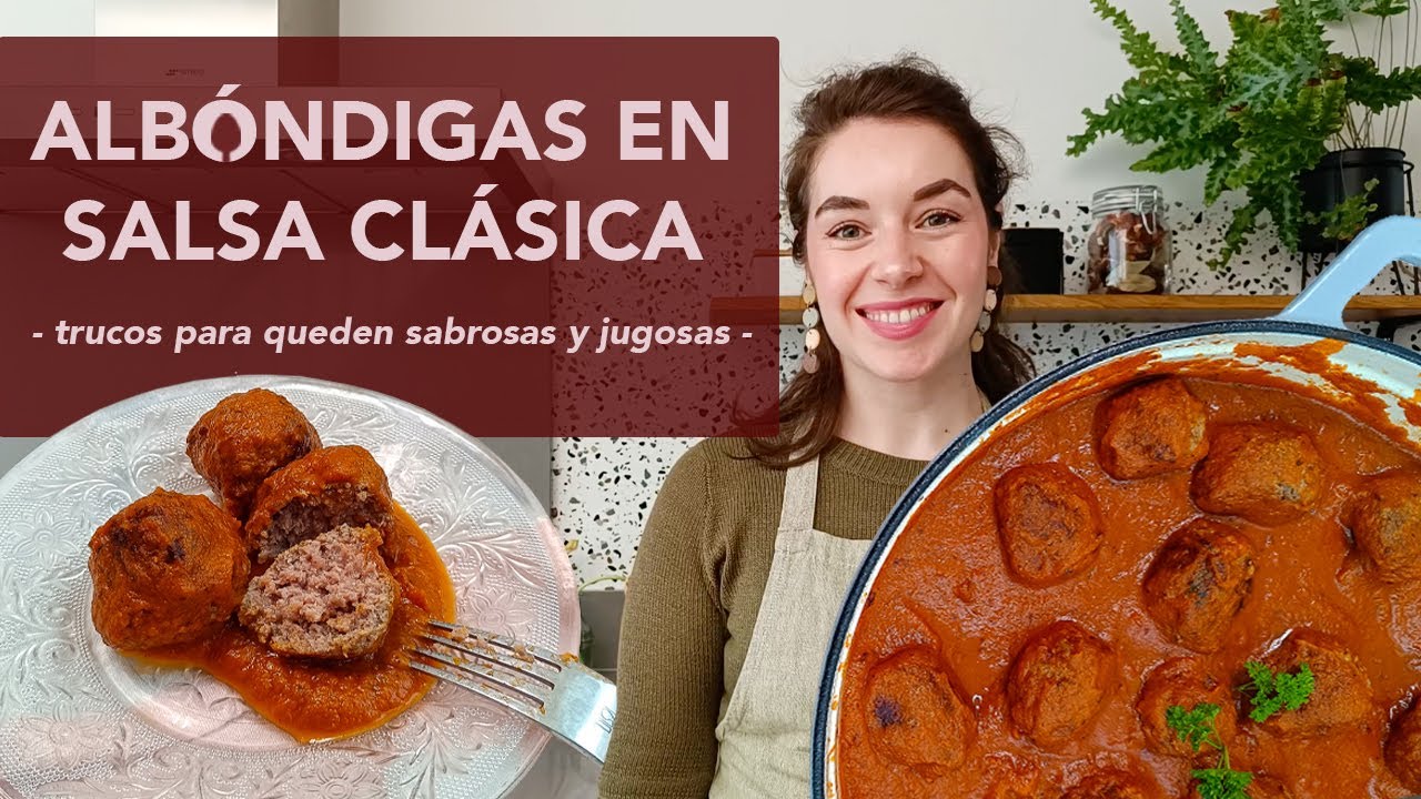Albóndigas en salsa clásicas | rootsandcook