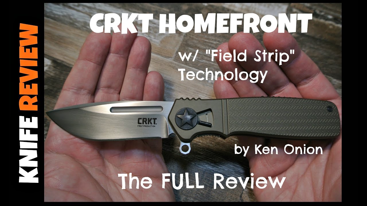 Full Review : Columbia River (CRKT) Homefront Knife by Ken Onion