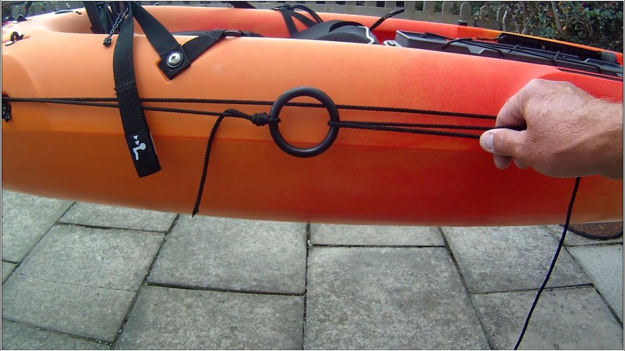 Fishing Kayak Rigging  - Wilderness Thresher 140 (Part 1) Fitting an Anchor Trolley