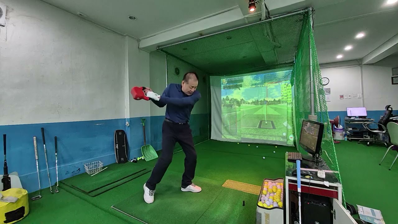 왜! 골프가 어려운가? 기울어진 운동장 때문이다 /  지평면과 수평면, 반작용 swing   / 반작용 balance /  counter balance