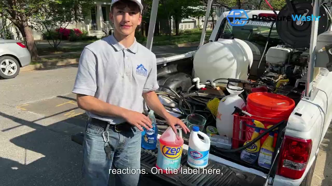 Best Siding Cleaner: Dish Soap vs. Bleach vs. Zep | Chemical Test