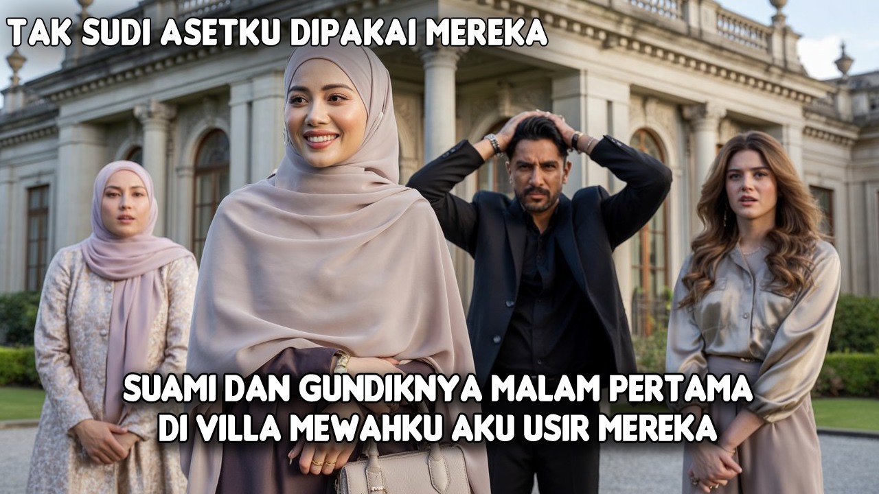 SUAMI DAN MADUKU MALAM PERTAMA DI VILLA MEWAHKU AKU USIR MEREKA @RADIOCERITATRENDING ​