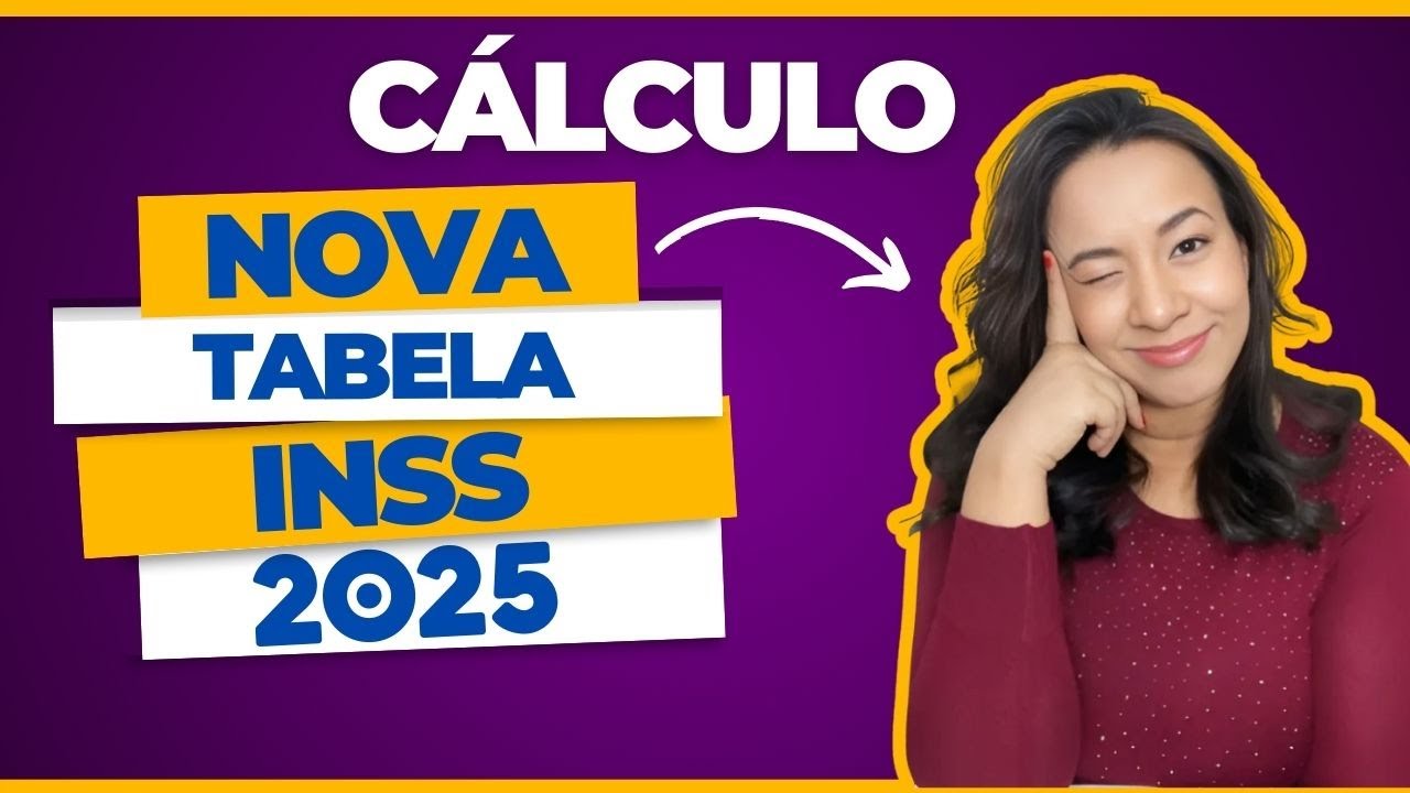 CÁLCULO DO INSS NOVA TABELA 2025 Atualizada! (Fácil e Prático) - Conversa Contábil
