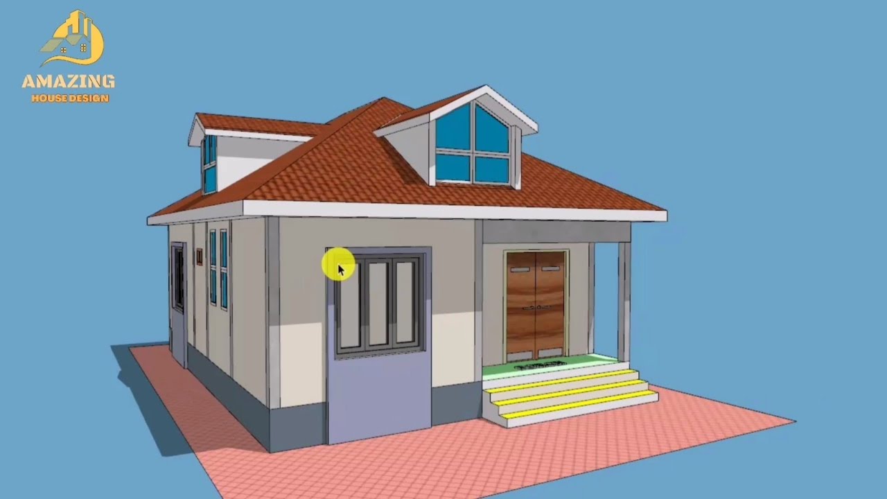 23 x 30 House Plan Design | 2 BHK Home Plan | 3D House Plan Design