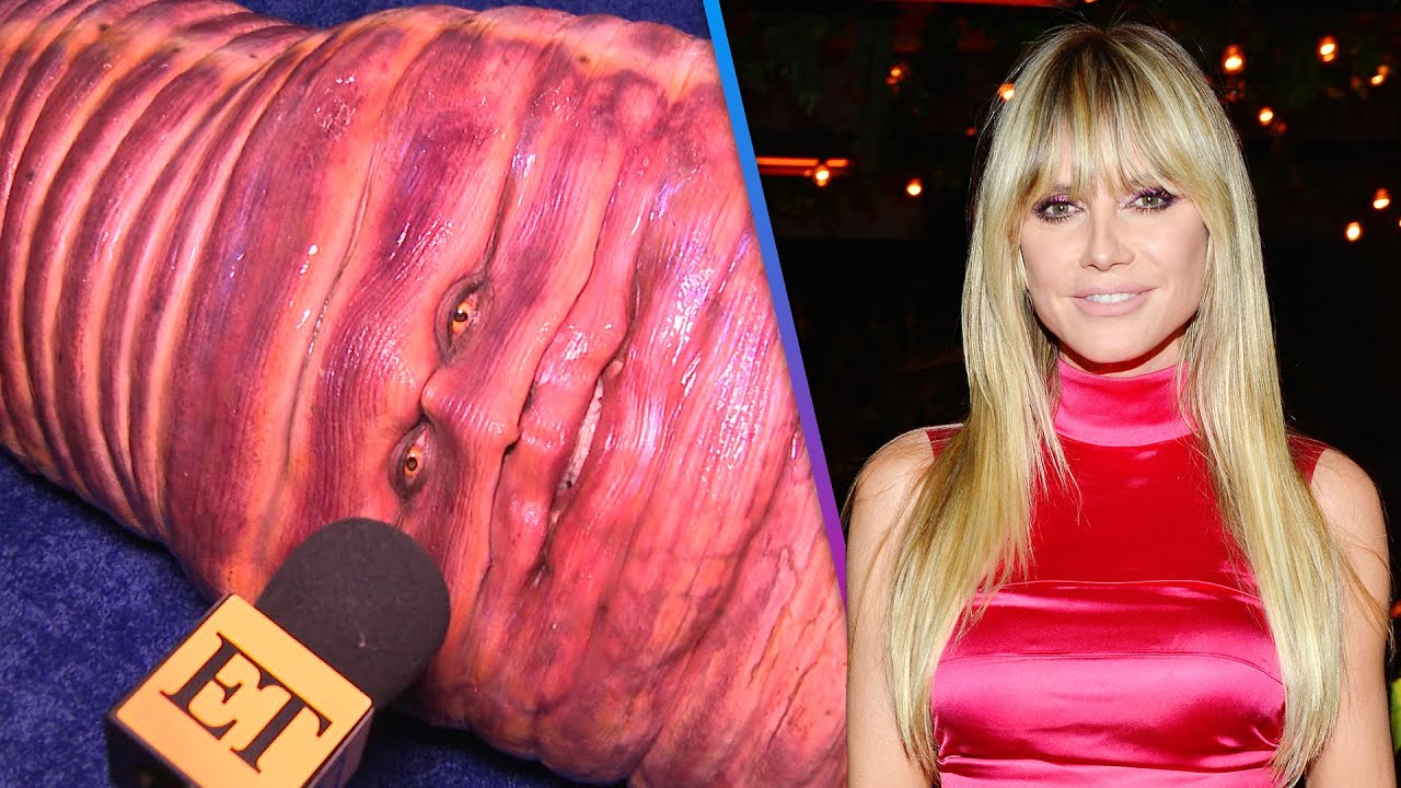 How Heidi Klum Pulled Off WORM Halloween Costume