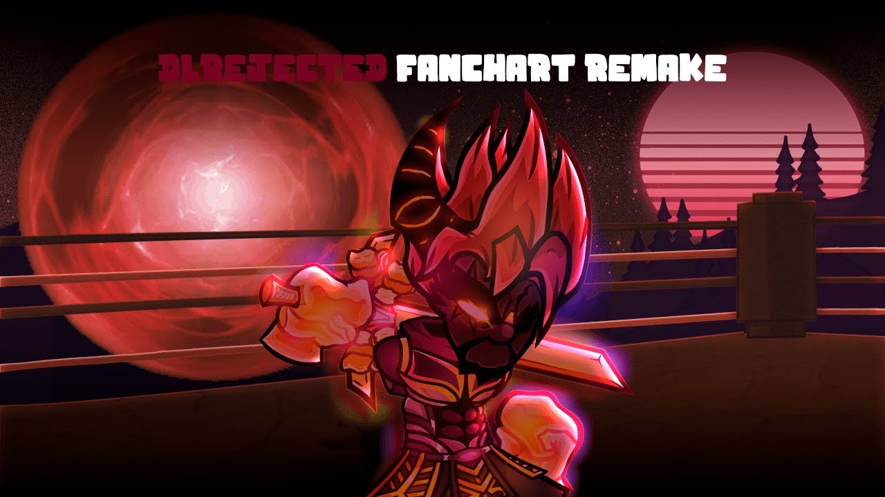 FNF DLRejected VIP Fanchart Remake | Fragmentality's Fanchart Collection
