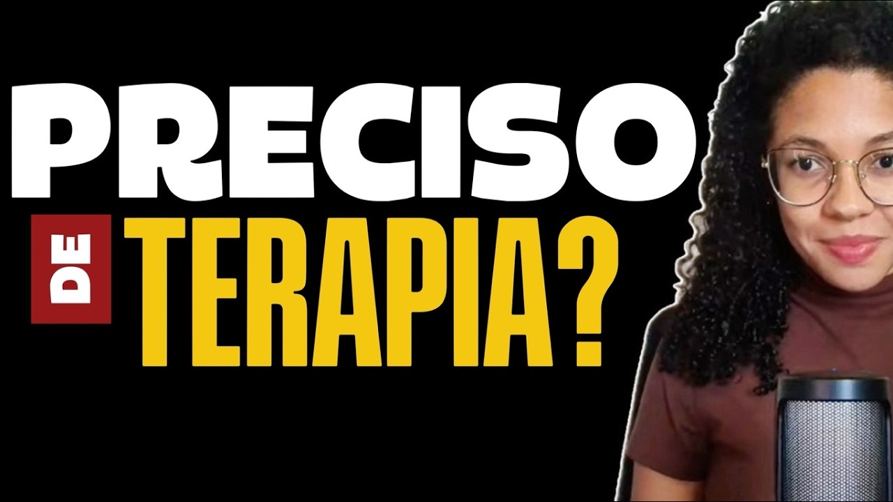 Como saber se preciso de terapia?