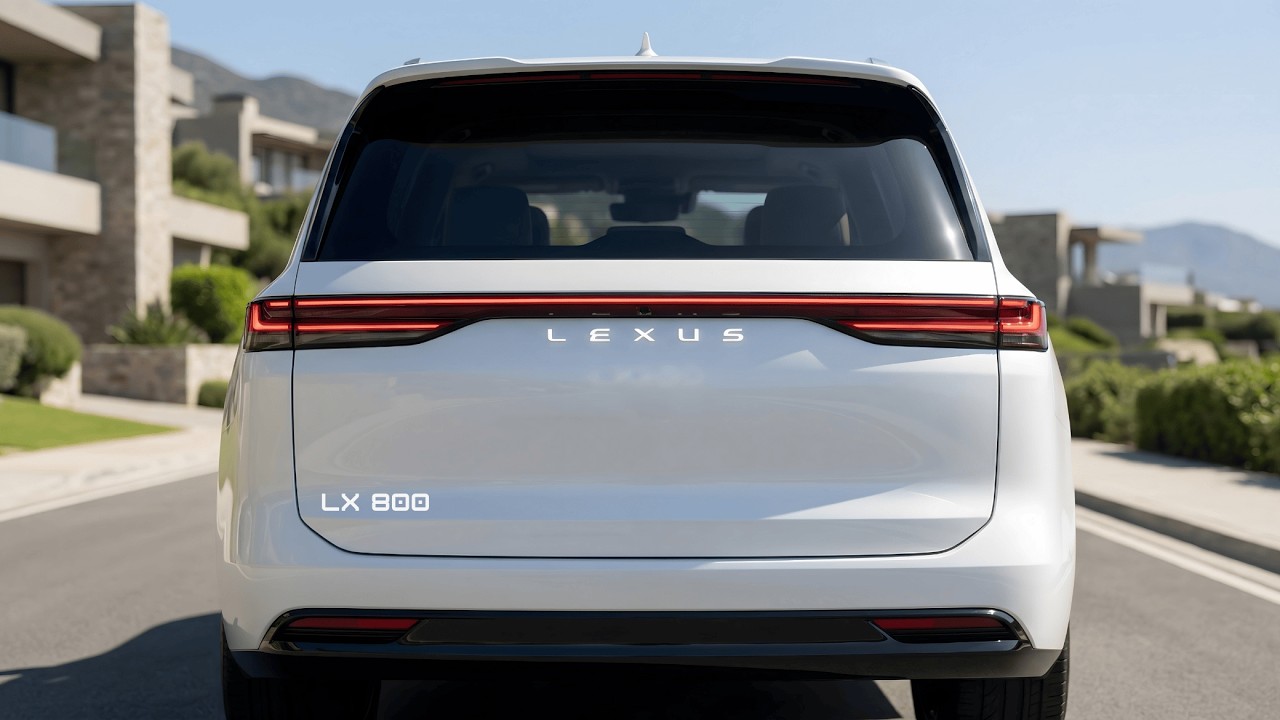 Новая модель Lexus LX800 2026 года уже здесь… и она просто потрясающая!