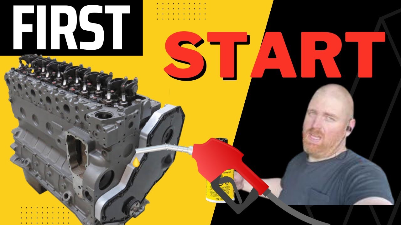 FIRST START ON A 12 VALVE CUMMINS OUT OF TRUCK !