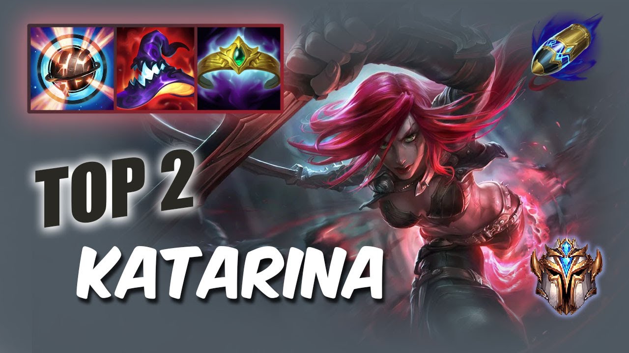 [Wild Rift] Katarina top 2 - S11 RUSH Challenger ranked game + build