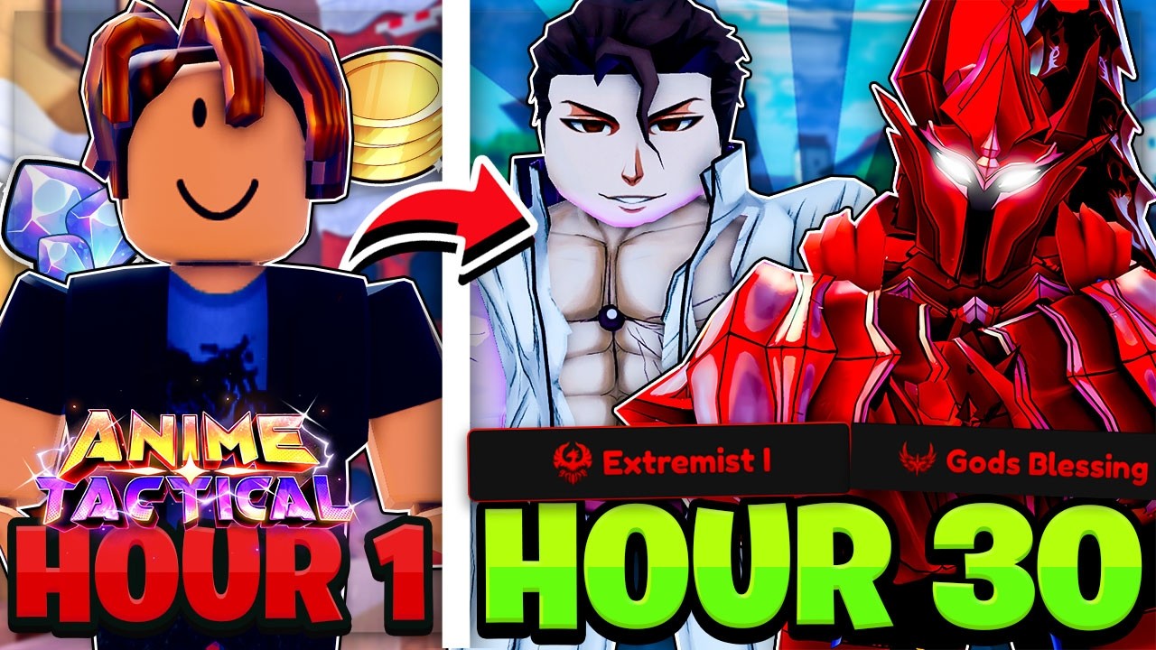 I Spent 30+ HOURS Going NOOB To Pro On Anime Tactical Simulator!
