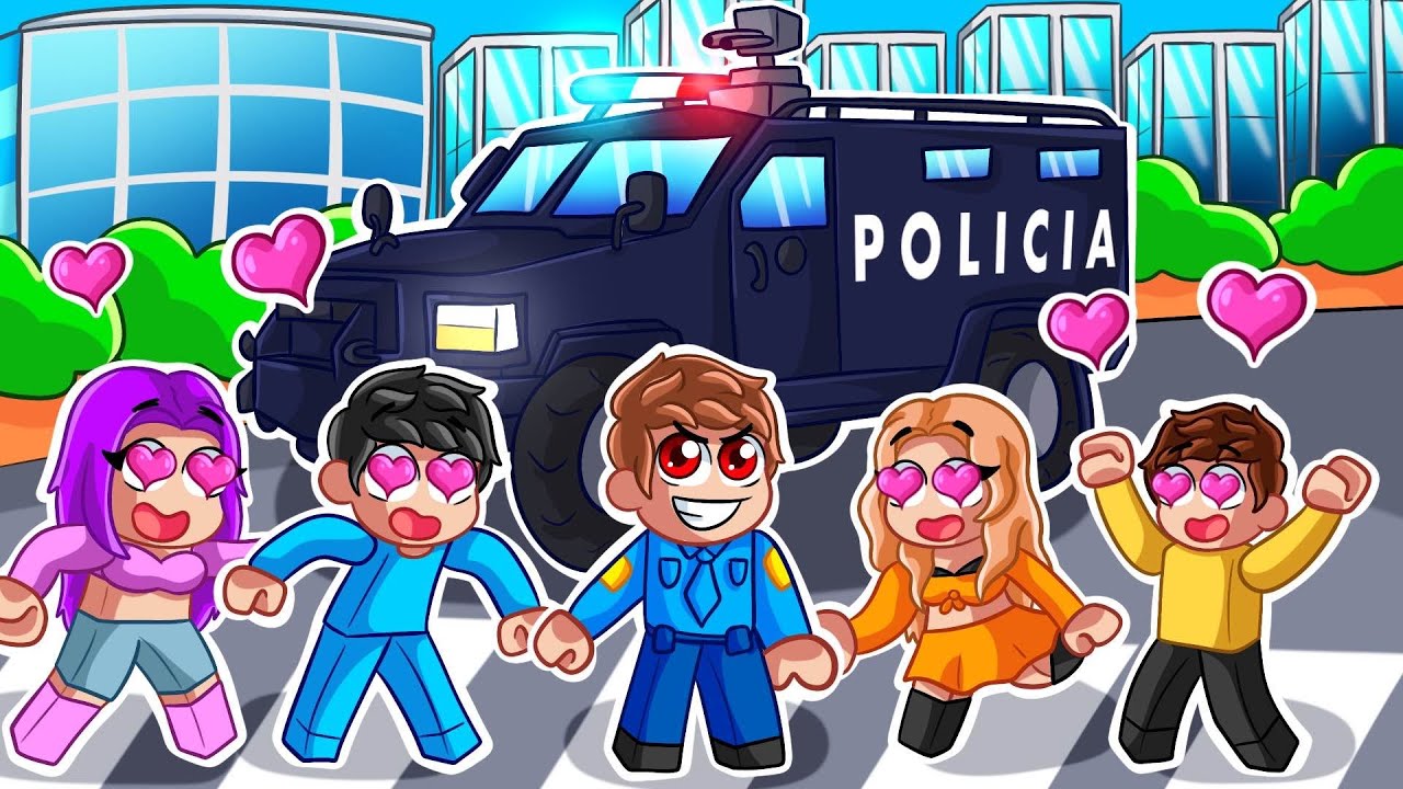 Gasté 100,000$ en el COCHE DE POLICÍA en Roblox!