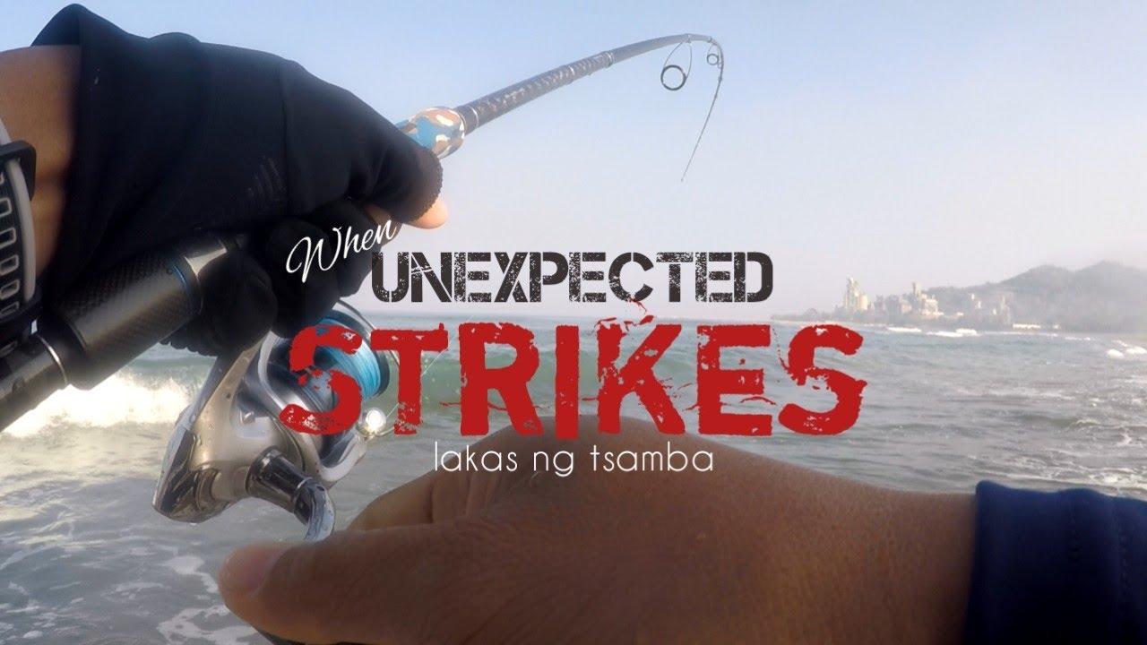 Nasa Gilid lang Malalaking Isda | Shore Casting La Union Fishing