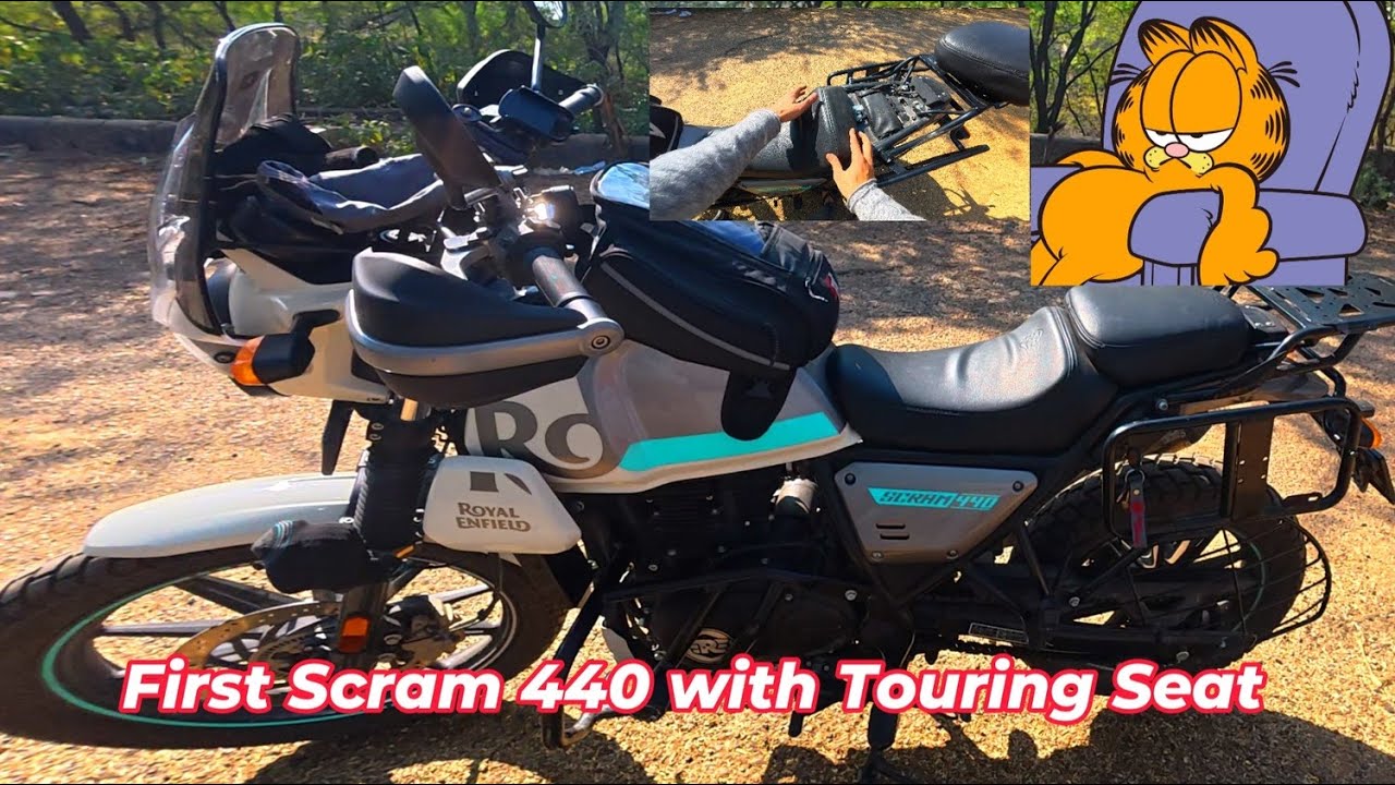 First Scram 440 ever with a Himalayan 411 Touring Seat Step-Up Seat? Find Out!