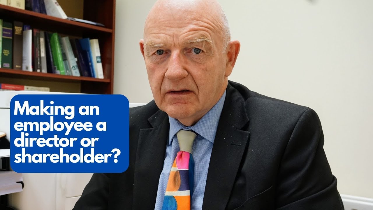 Making an employee a director or shareholder? What to consider