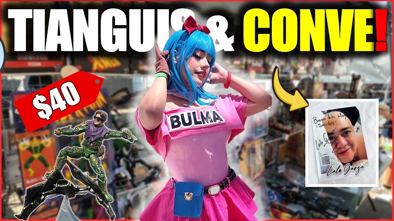 🔥 CAZANDO JUGUETES con COSPLAYER @Mags mx  TIANGUIS + CONVENCIÓN