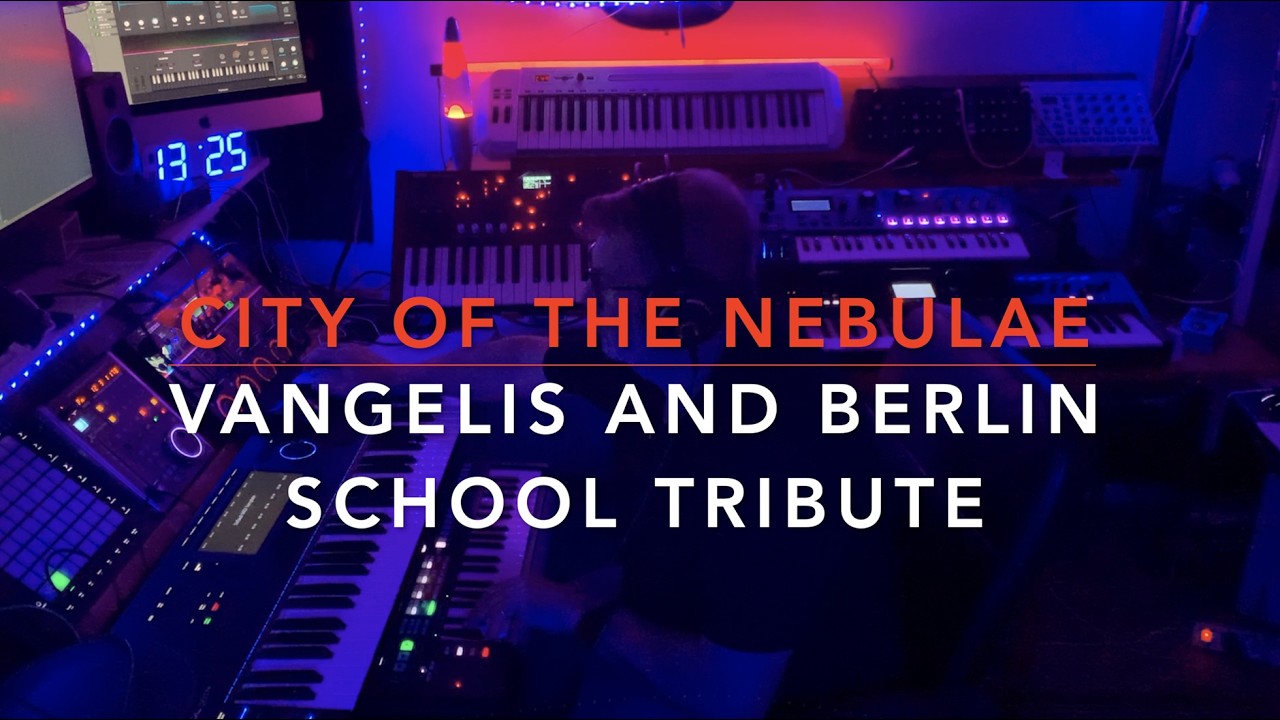 CITY OF THE NEBULAE- VANGELIS AND BERLIN SCHOOL TRIBUTE #vangelis #tangerinedream #berlinschool