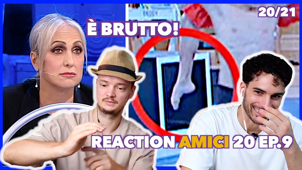 Rosa pensa di avere un BEL PIEDE! Reaction Amici 20 ep.9