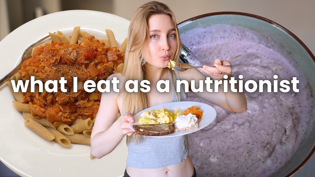 What I eat in a day as a lazy nutritionist | 125g+ protein