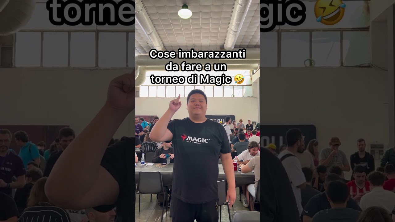 COSE IMBARAZZANTI DA FARE A UN TORNEO DI MAGIC 😂