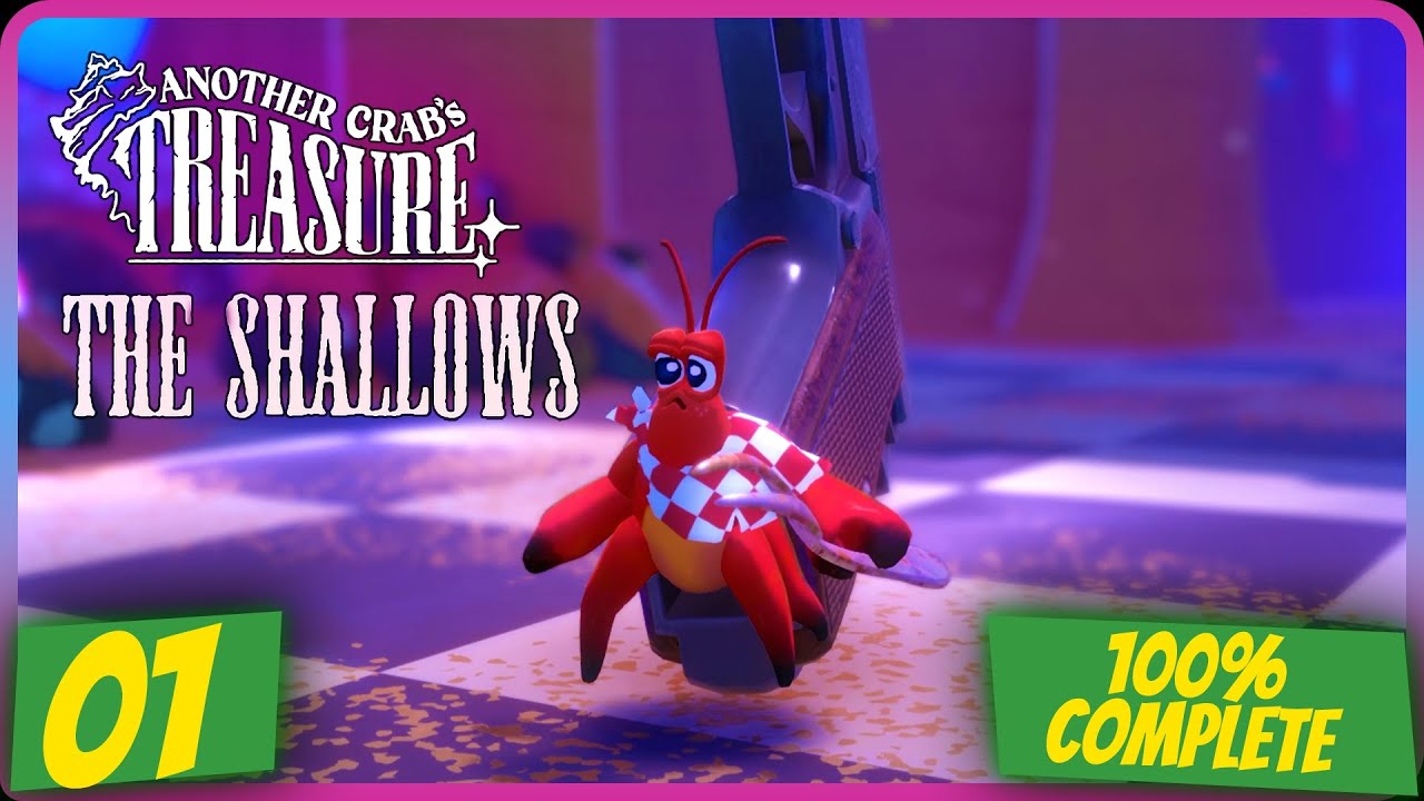 Another Crab's Treasure - The Shallows - 100% Complete (all achievements/all collectibles)