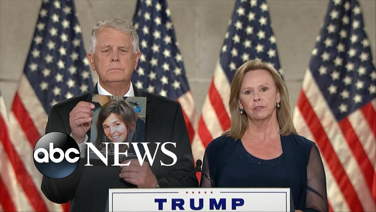 Parents of slain ISIS hostage give speech at the 2020 RNC