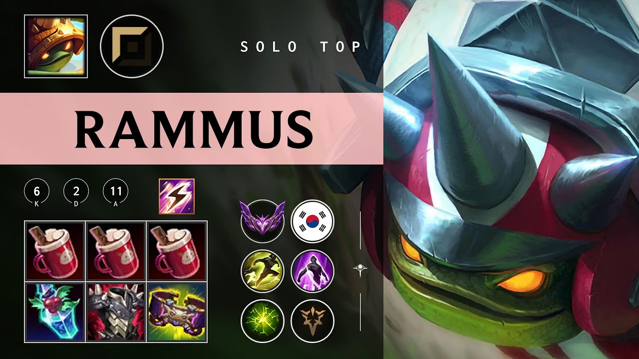 Rammus Top vs Warwick - KR Master Patch 26.02