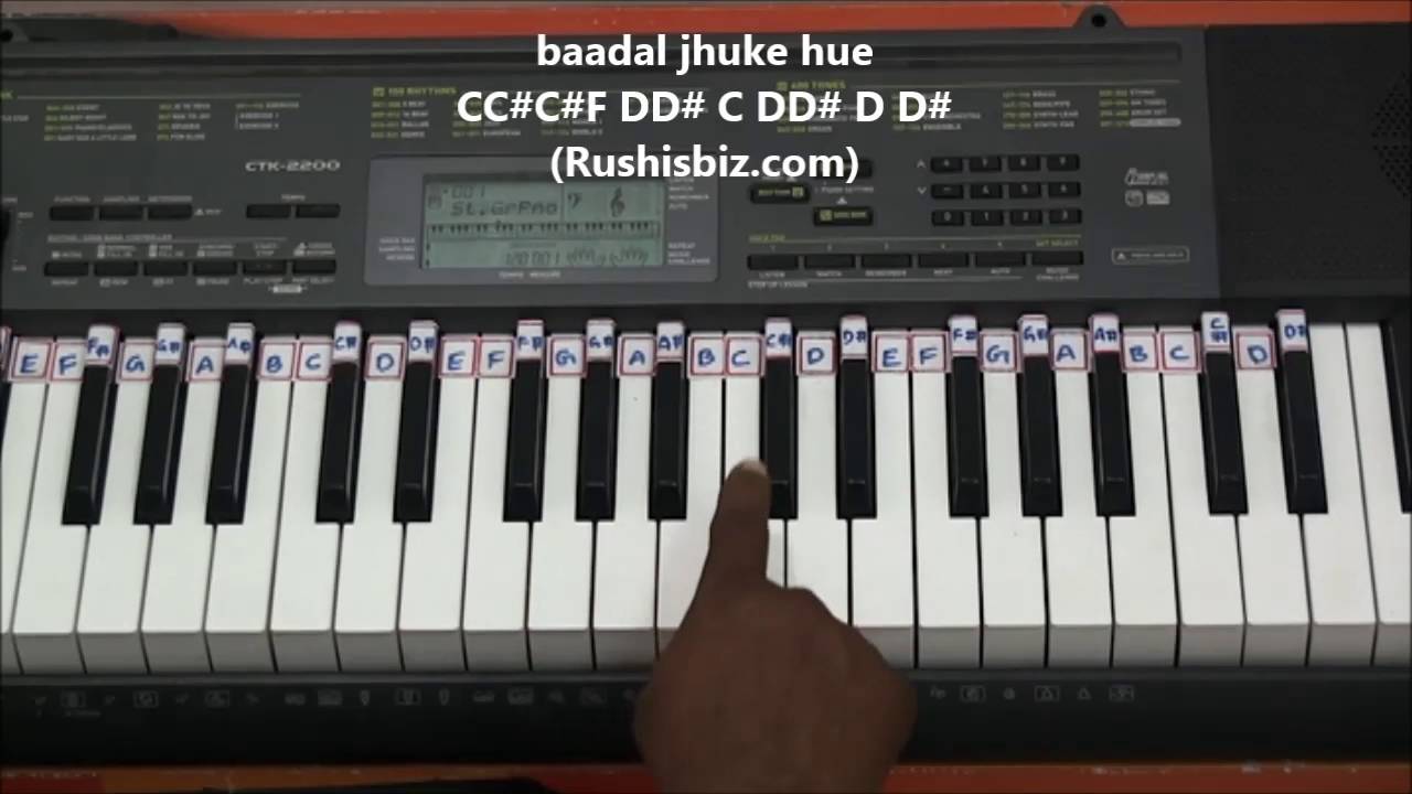 Chaudhavin Ka Chand Ho...... (Classical Piano Notes) | 1200 Songs BOOK/PDF @399/- only - 7013658813
