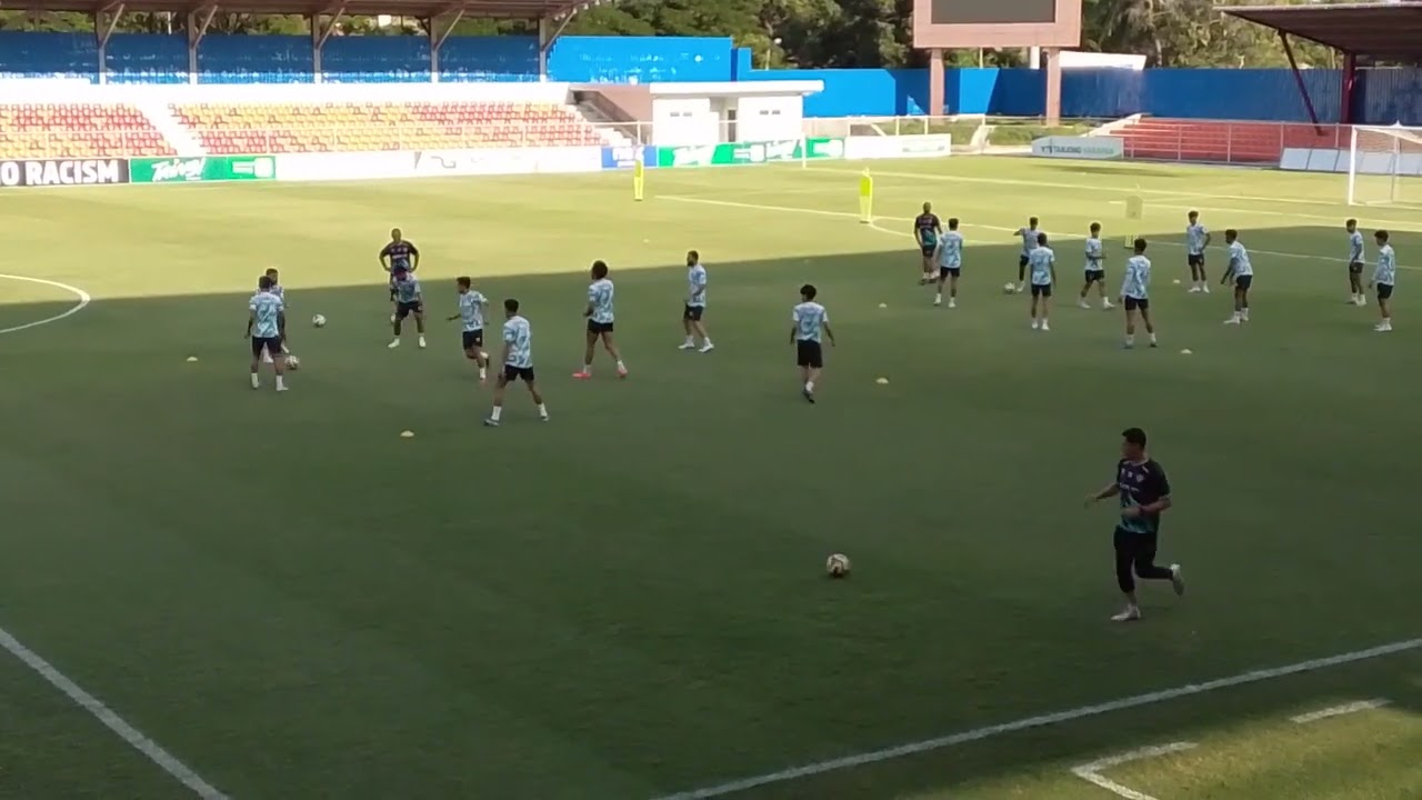 PERSIRAJA ACEH LATIHAN FOKUS MENJELANG PERTANDINGAN 